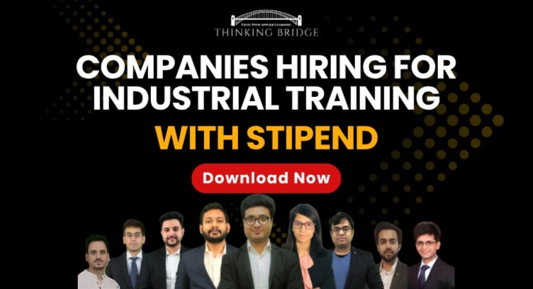 List of Industrial Training Companies with Stipend